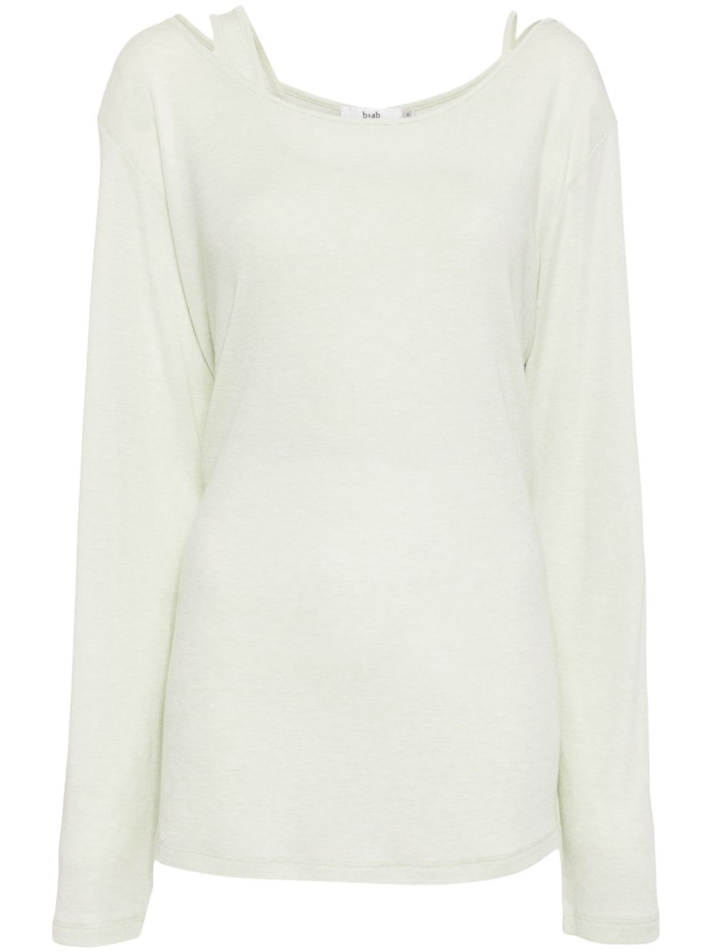 Two-piece knitted top - Green