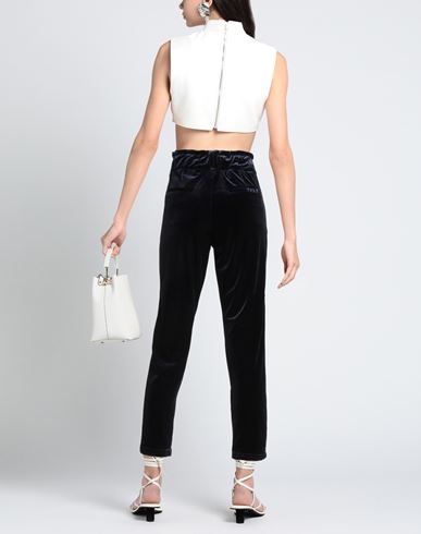 Woman Pants Navy Size 4 Polyester, Elastane