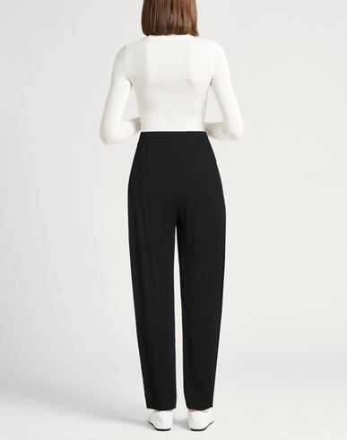 Woman Pants Navy Size 10 Viscose, Elastane
