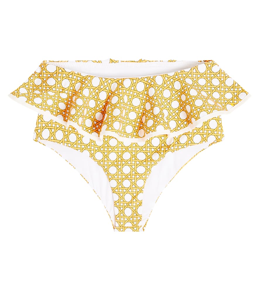 Marysia Bumby Aman ruffled bikini bottom