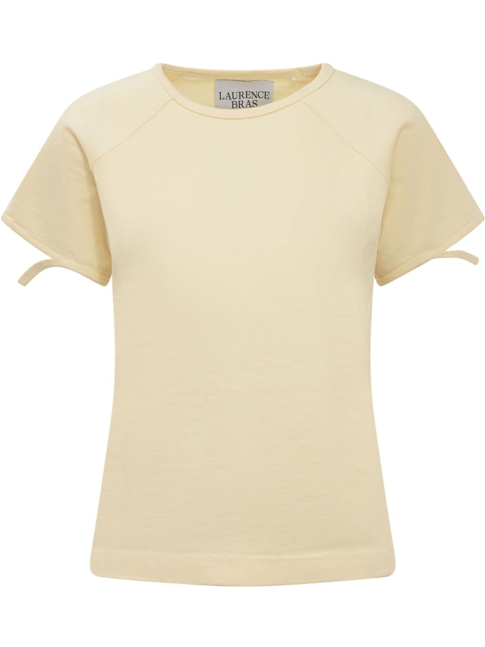 Logo-appliqué T-shirt - Yellow