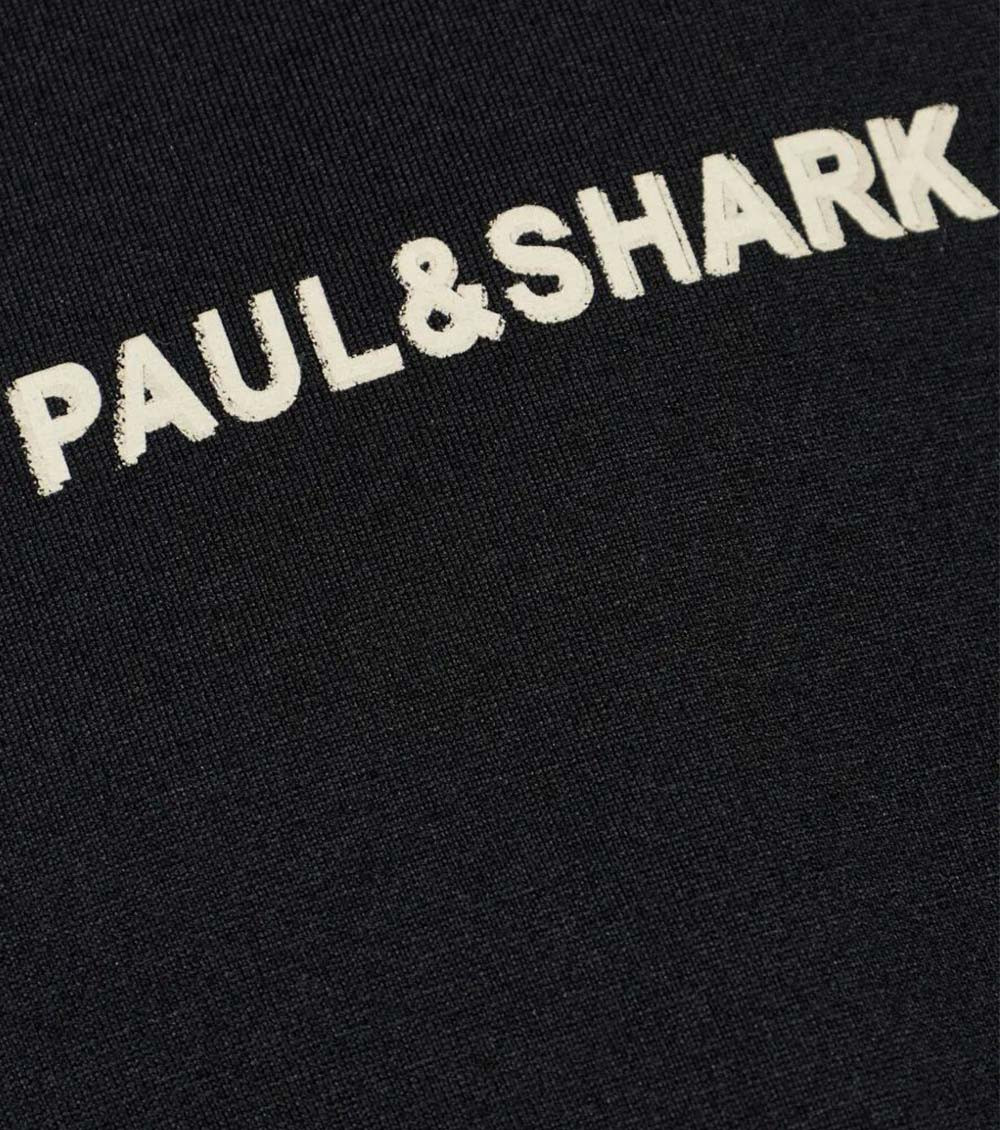 Shark-detail Cotton T-shirt