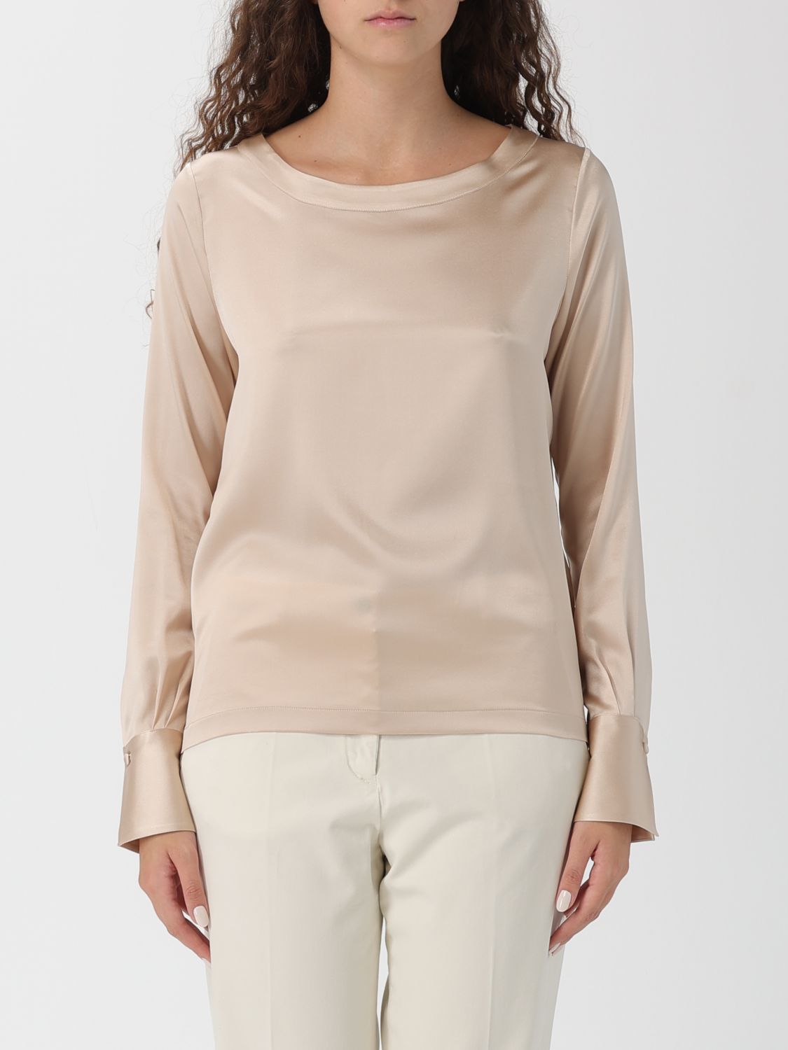 Shirt Woman color Gold