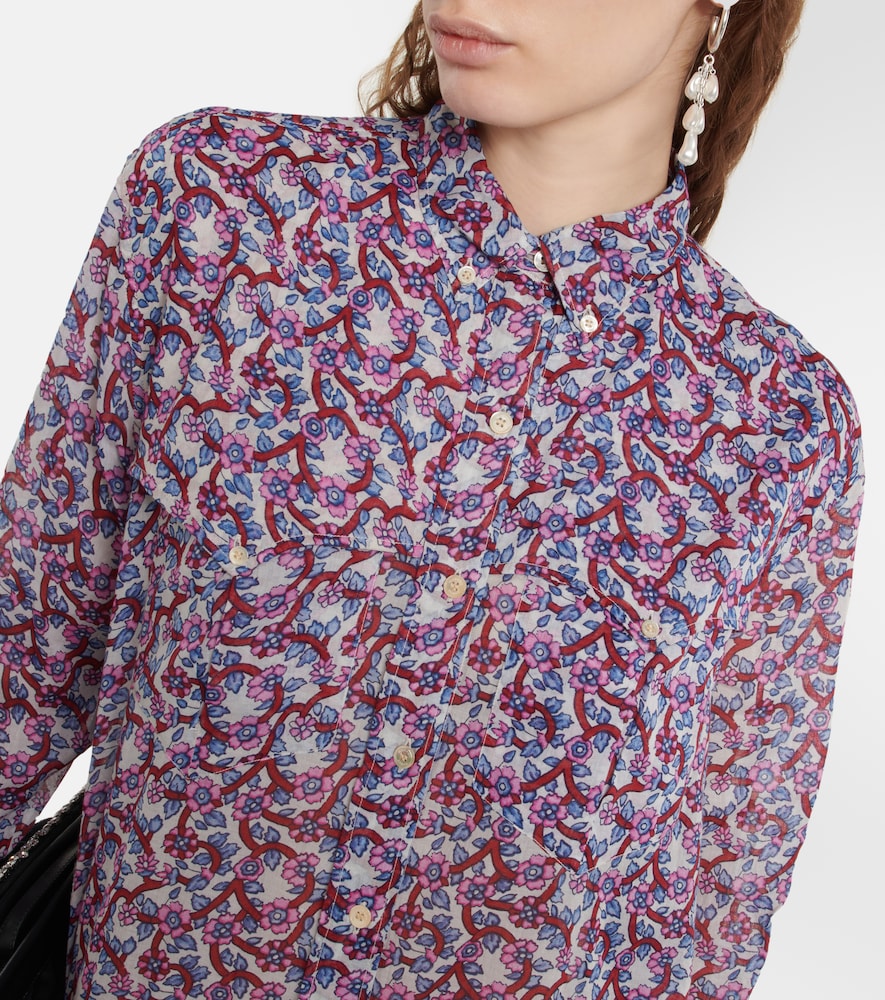 Marant Etoile Eliane floral-print cotton midi dress