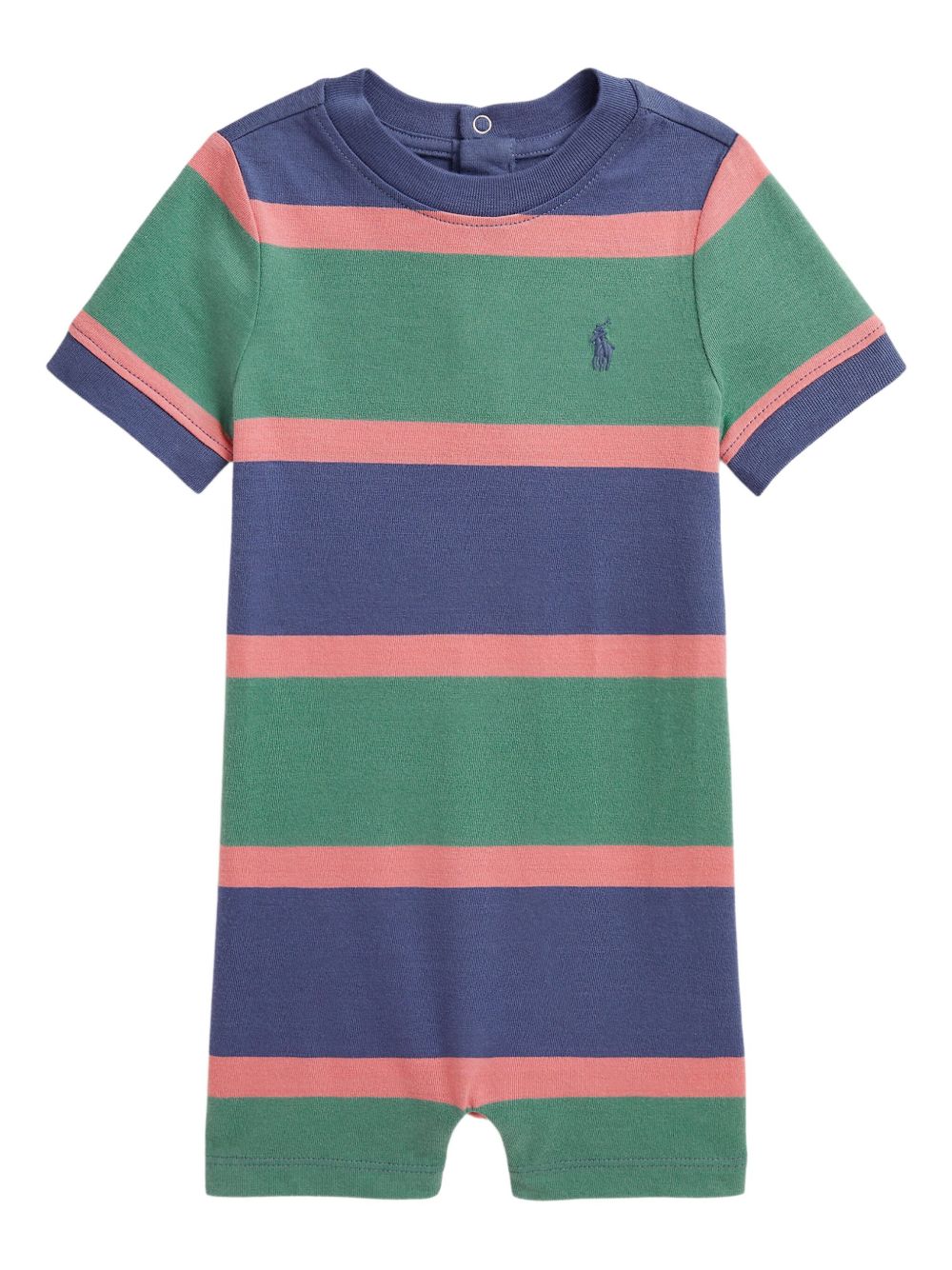 Striped romper - Green