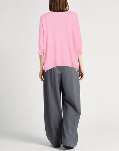Woman Sweater Fuchsia Size S Cashmere, Cotton