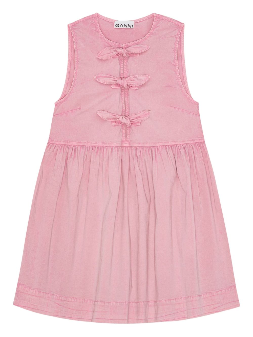 Tie-front dress - Pink