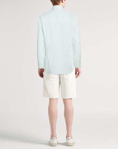 Man Shirt Green Size M Cotton