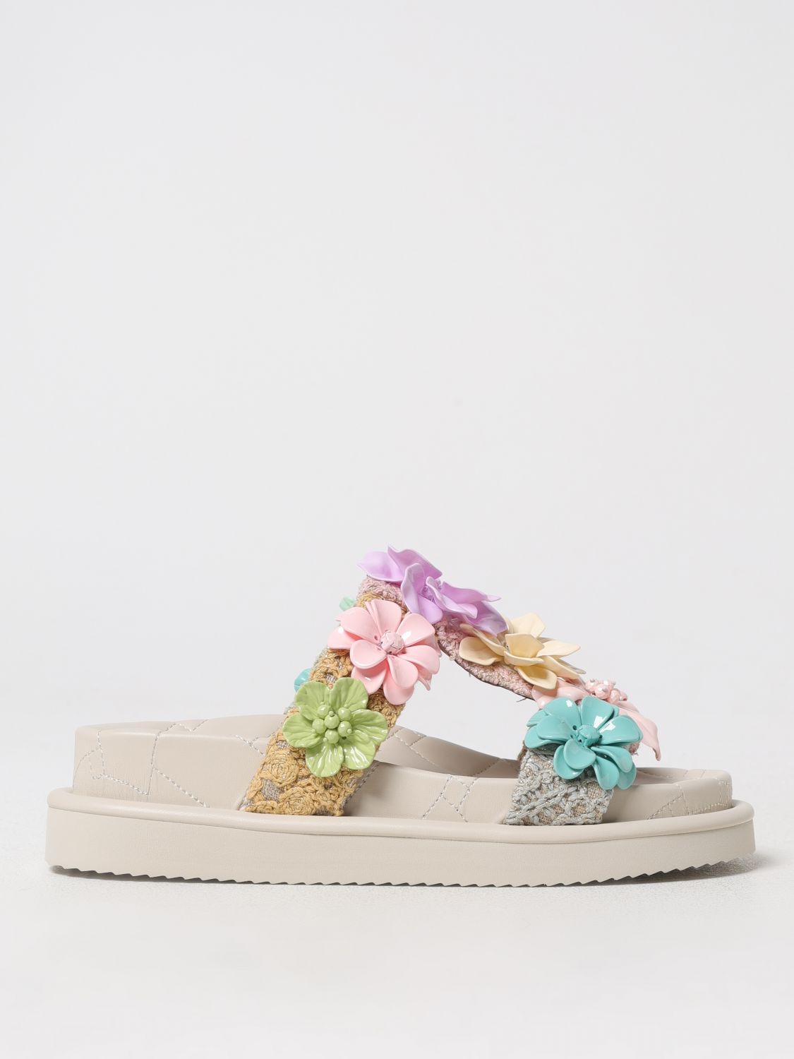 Flat Sandals KURT GEIGER LONDON Woman color Multicolor