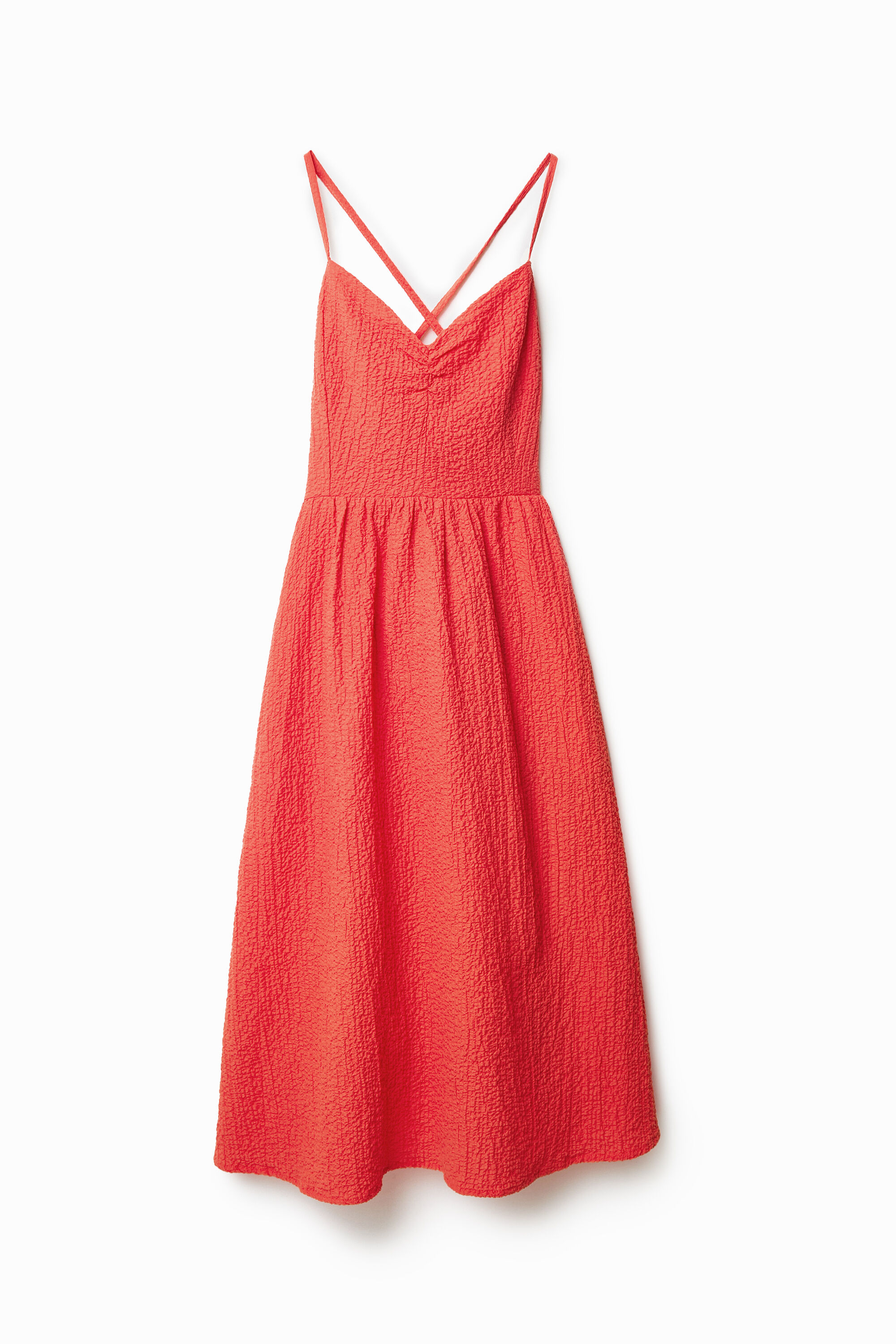 A-line midi dress