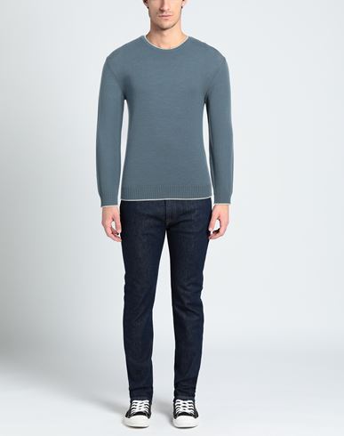 Man Sweater Slate blue