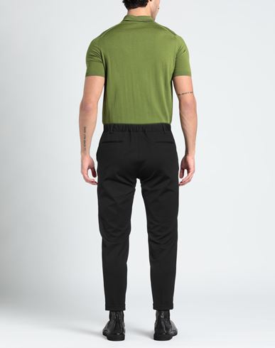 Man Pants Black Size 40 Wool, Viscose, Elastane
