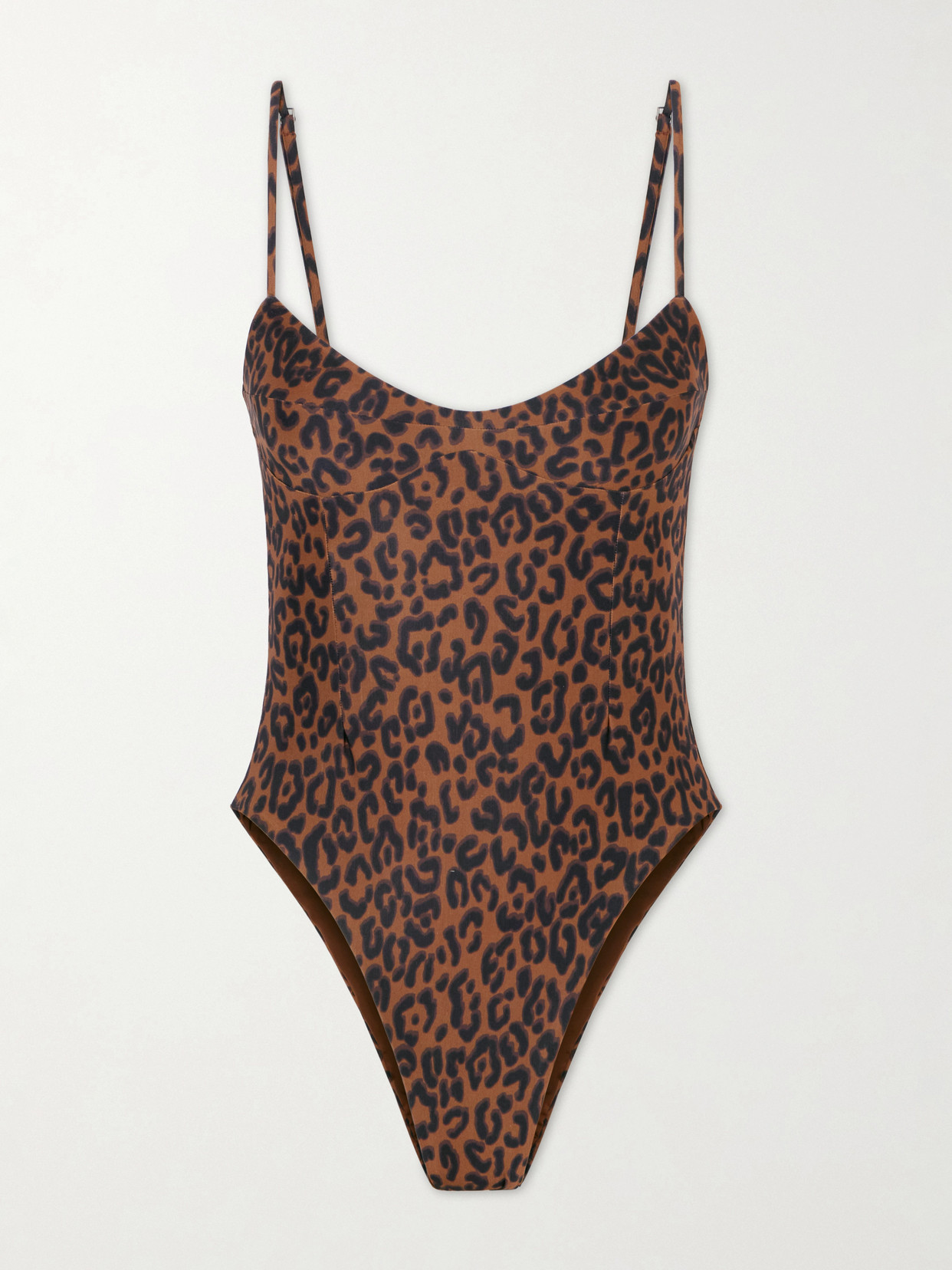 Monica Leopard-print Swimsuit - Animal Print