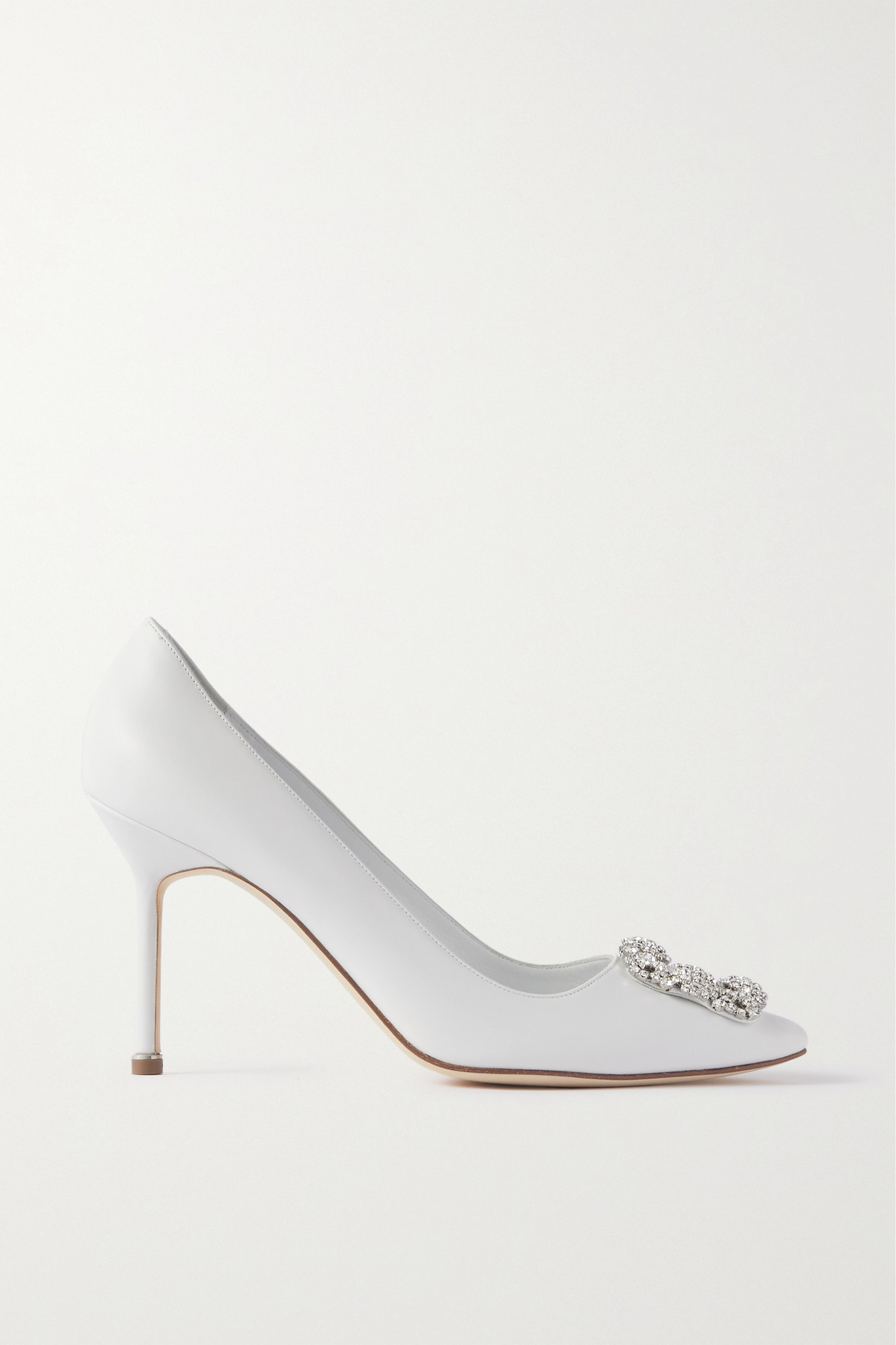 Hangisi 90 Embellished Leather Pumps