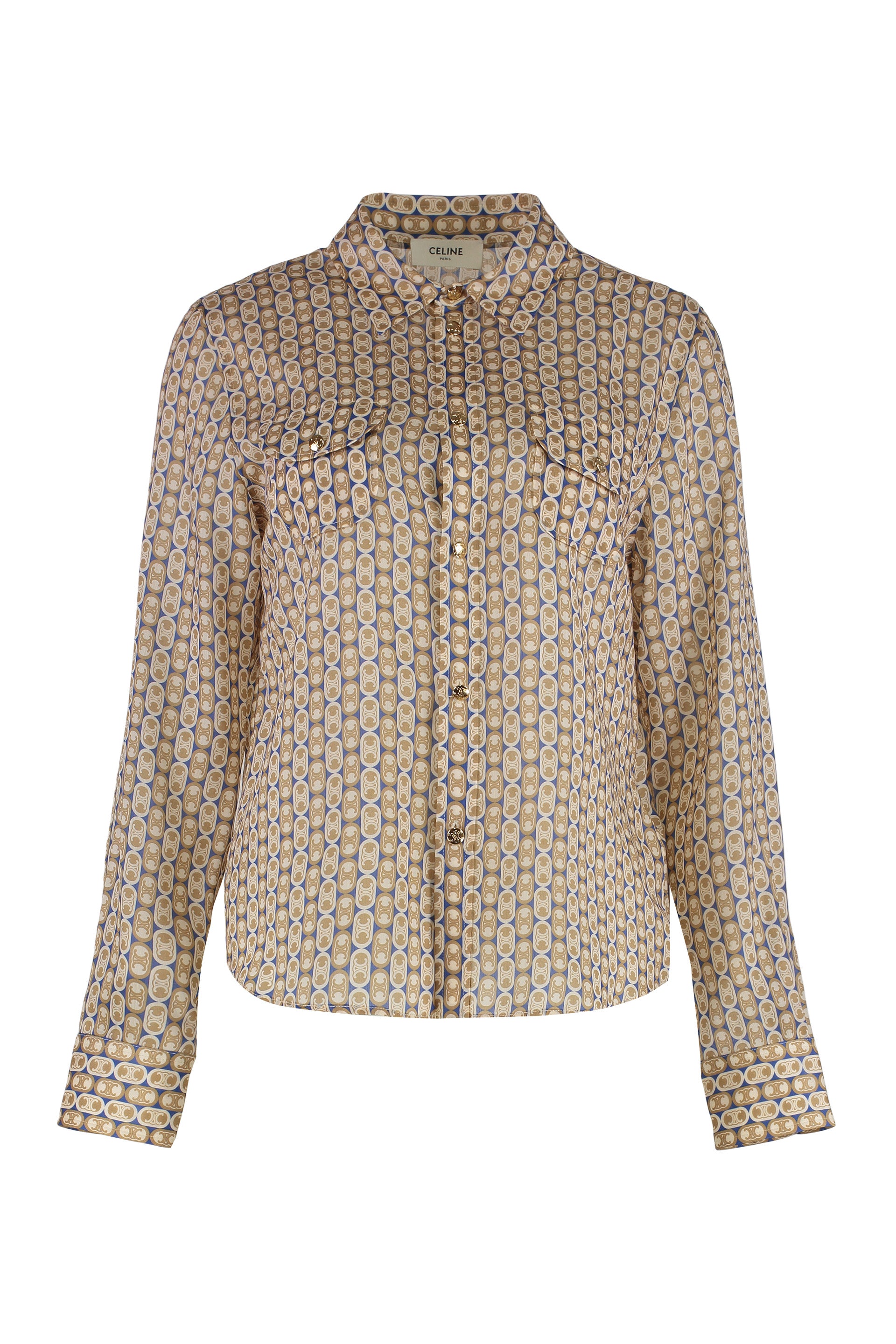 Tilly Shirt in Wool Silk Etamine