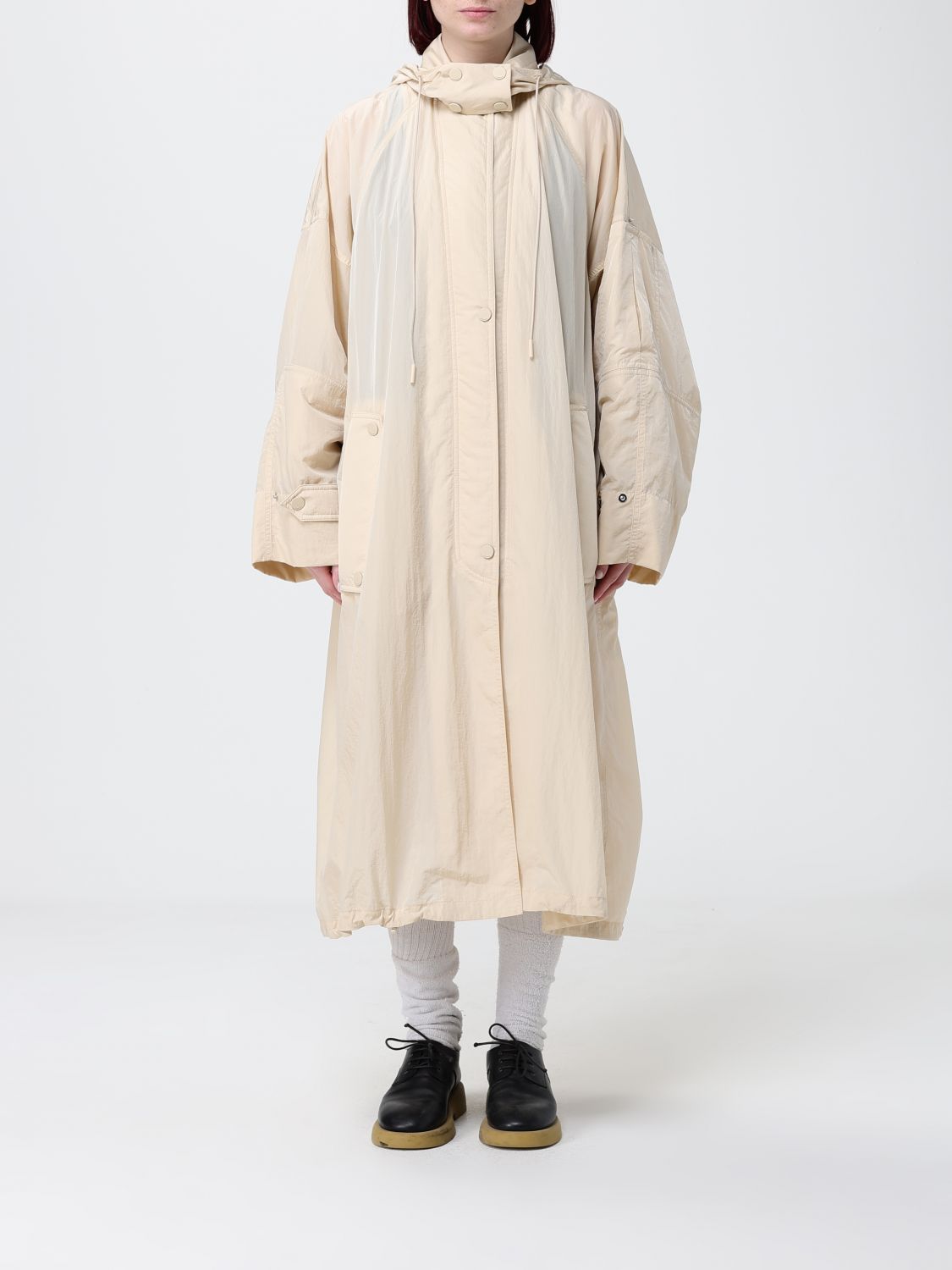 Coat Woman color Beige