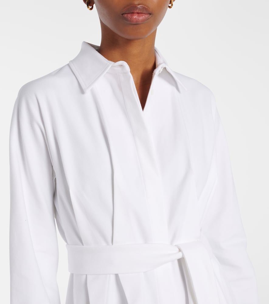 Arezzo gabardine shirt dress