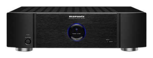 MM7025 Stereo Power Amplifier, 2-Channel (140W x 2), Both Single-Ended RCA and Balanced XLR Inputs, Black - Black