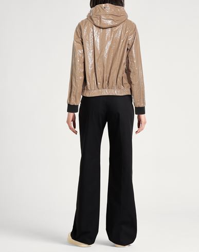 Woman Jacket Camel Size 4 Polyethylene