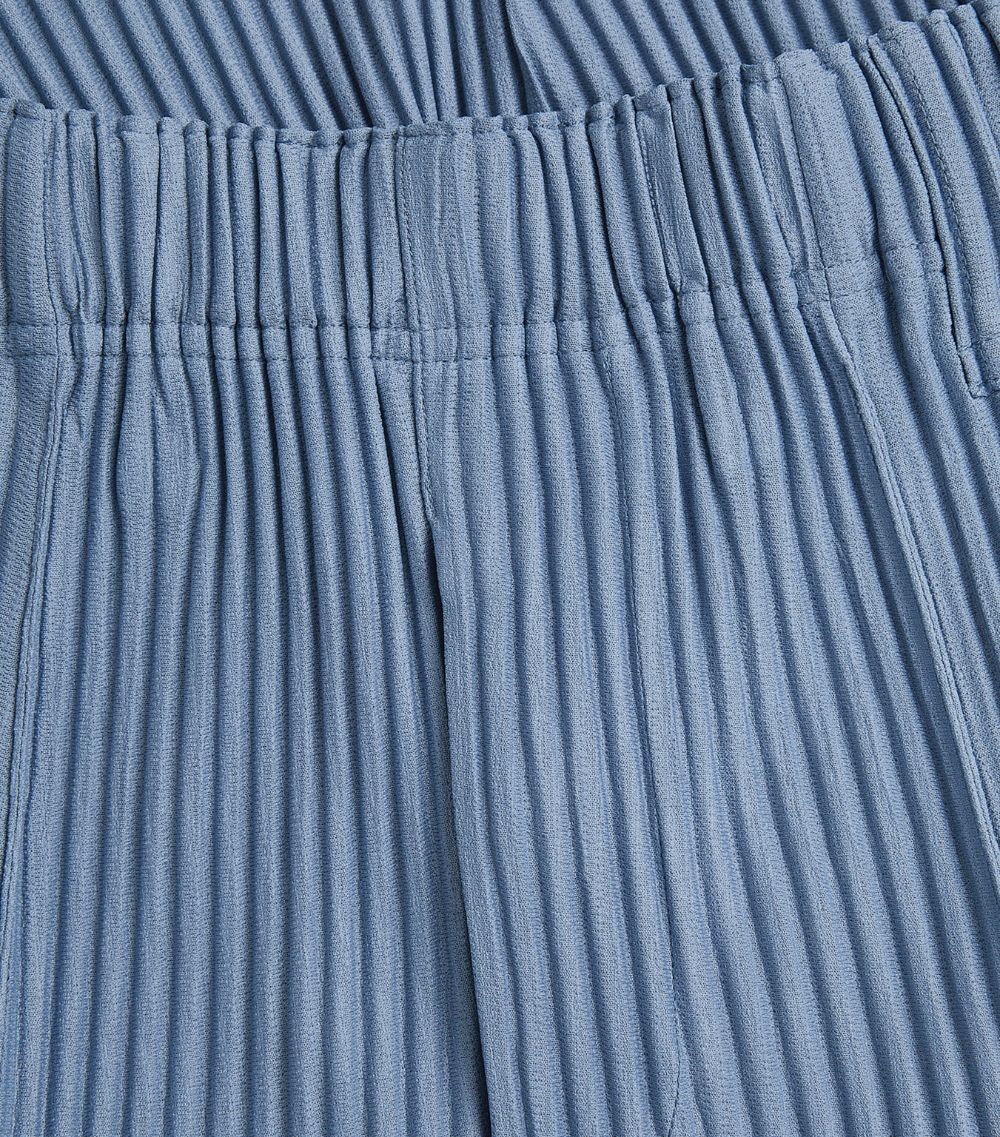 Slim Pleated Trousers