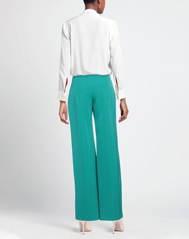 Woman Pants Emerald green