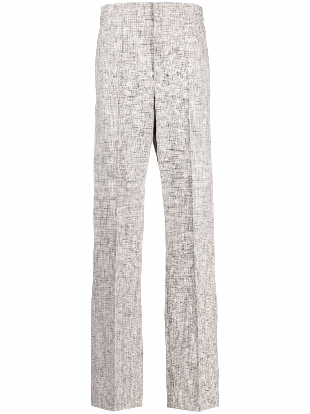 Lirokia high-waisted tailored trousers - Neutrals