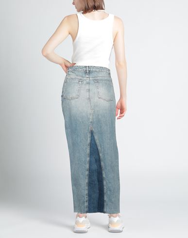 Woman Denim skirt Blue Size 28 Cotton