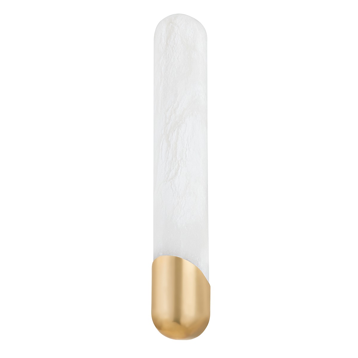 Vintage Brass LED Wall Sconce from the Rome Collection