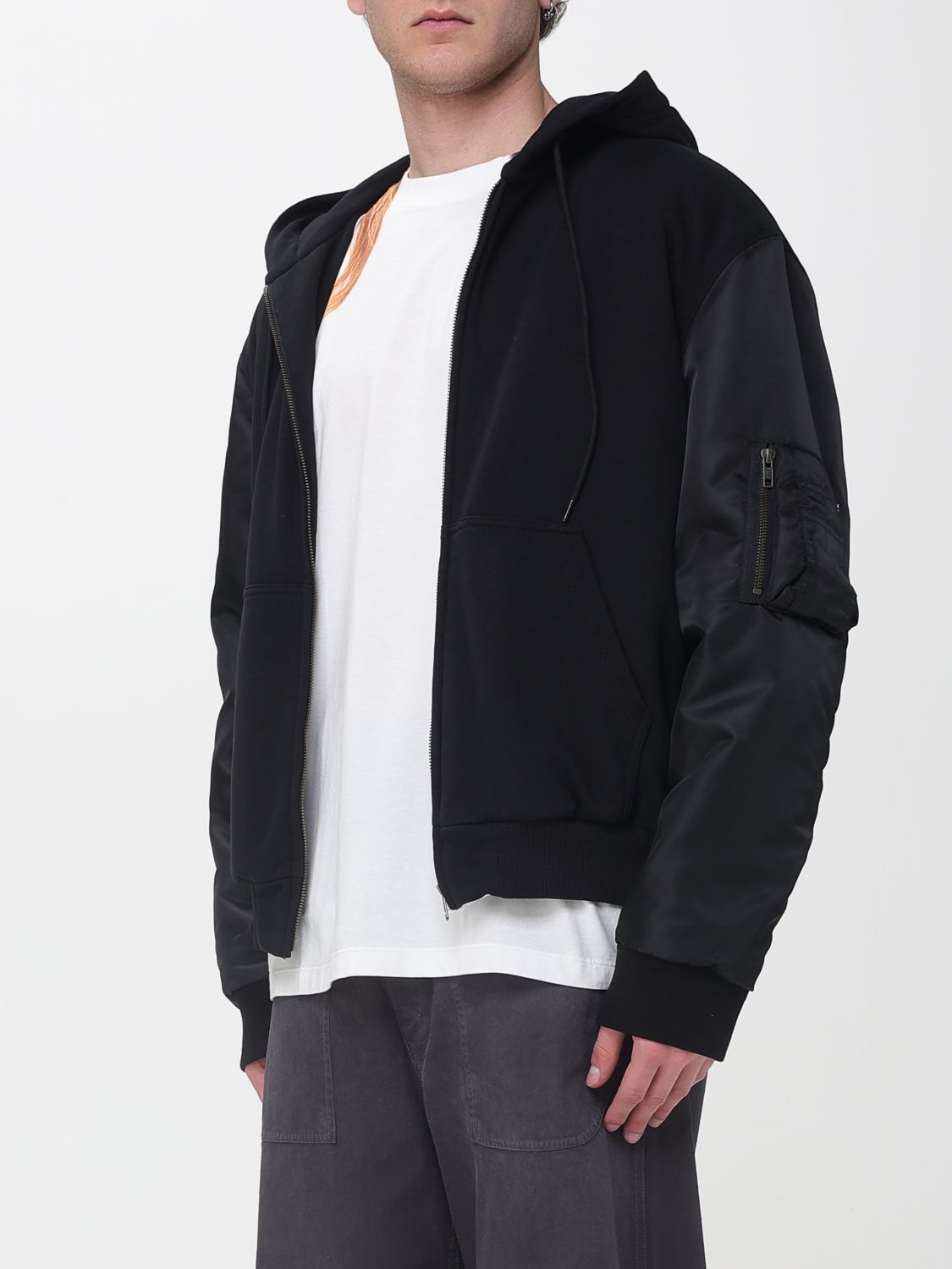 Jacket Men color Black