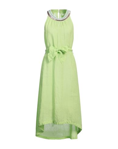 Woman Midi dress Lime green