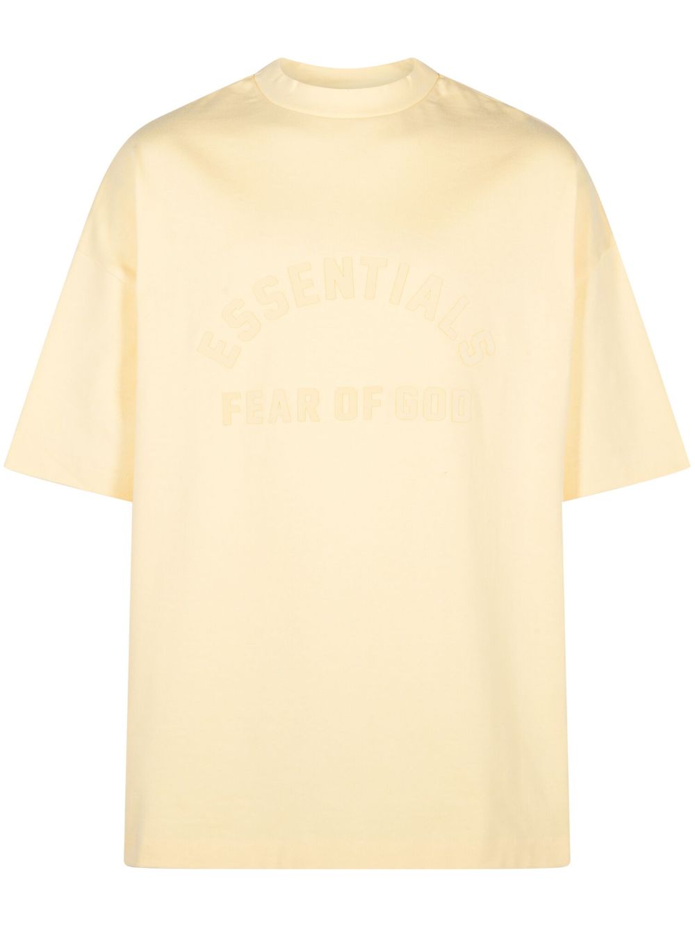 Logo-print T-shirt - Yellow
