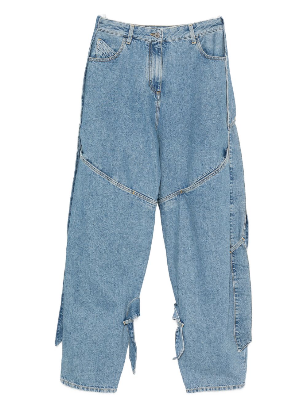 Denim cotton jeans