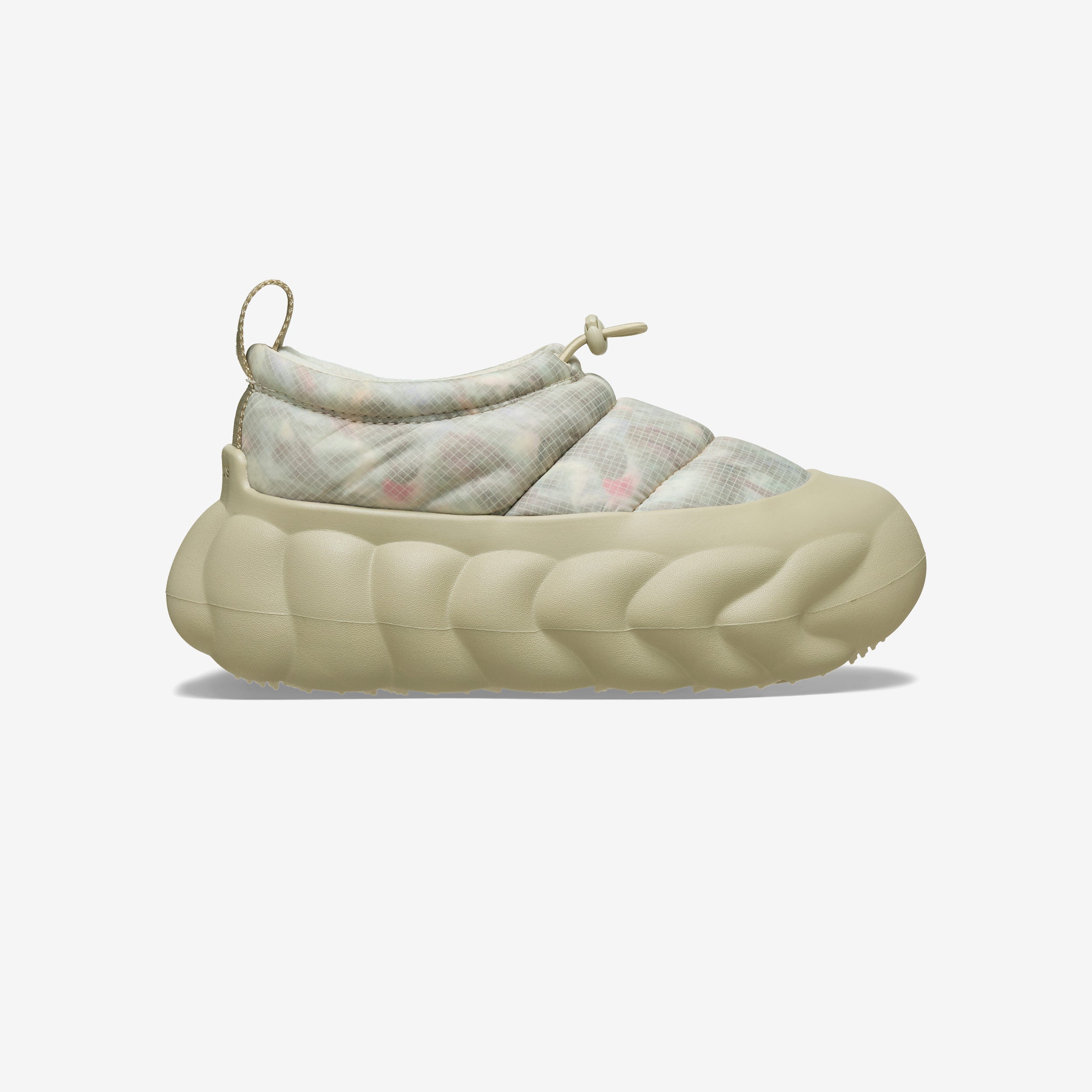 Crocs | Overpuff Shorty Translucent - WHITE - unisex