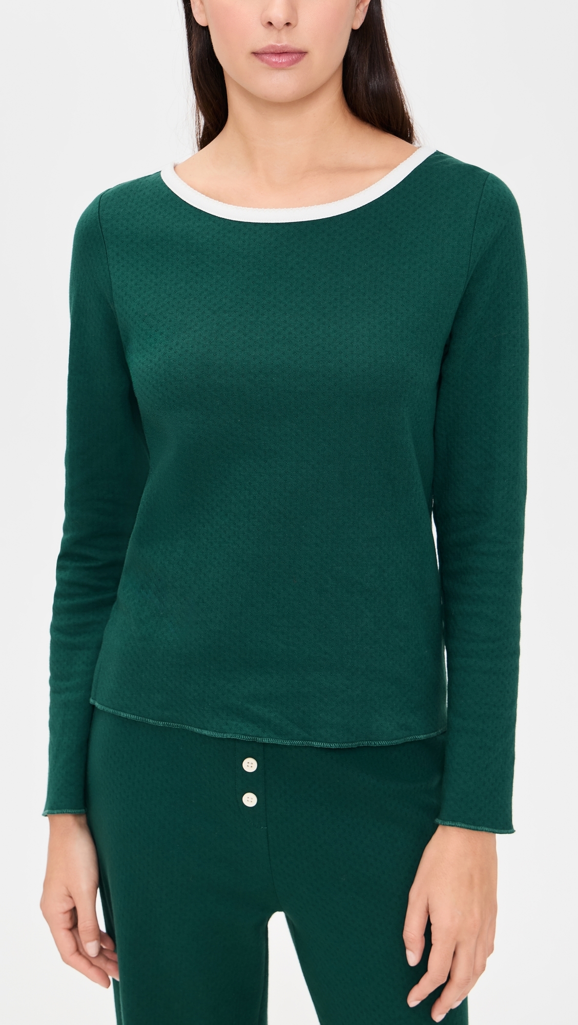 Ellie Tee Evergreen Pointelle P
