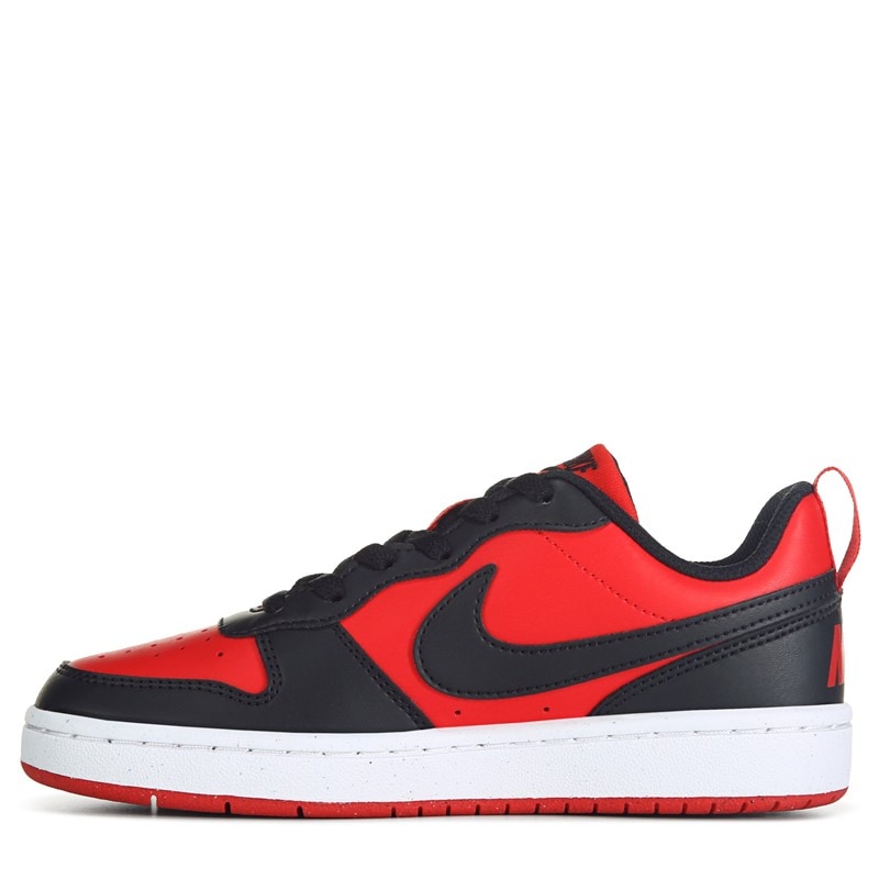 Kids' Court Borough Recraft Low Top Sneaker Big Kid Shoes (Red/Black)