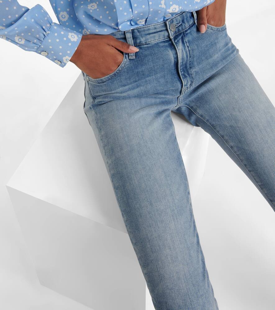 Prima Crop mid-rise skinny jeans