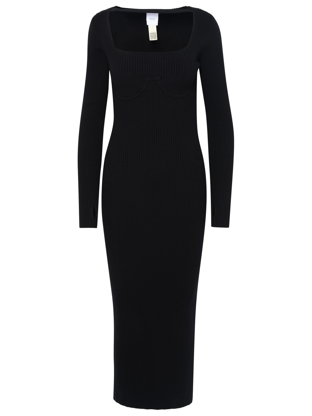 Black Wool Dress