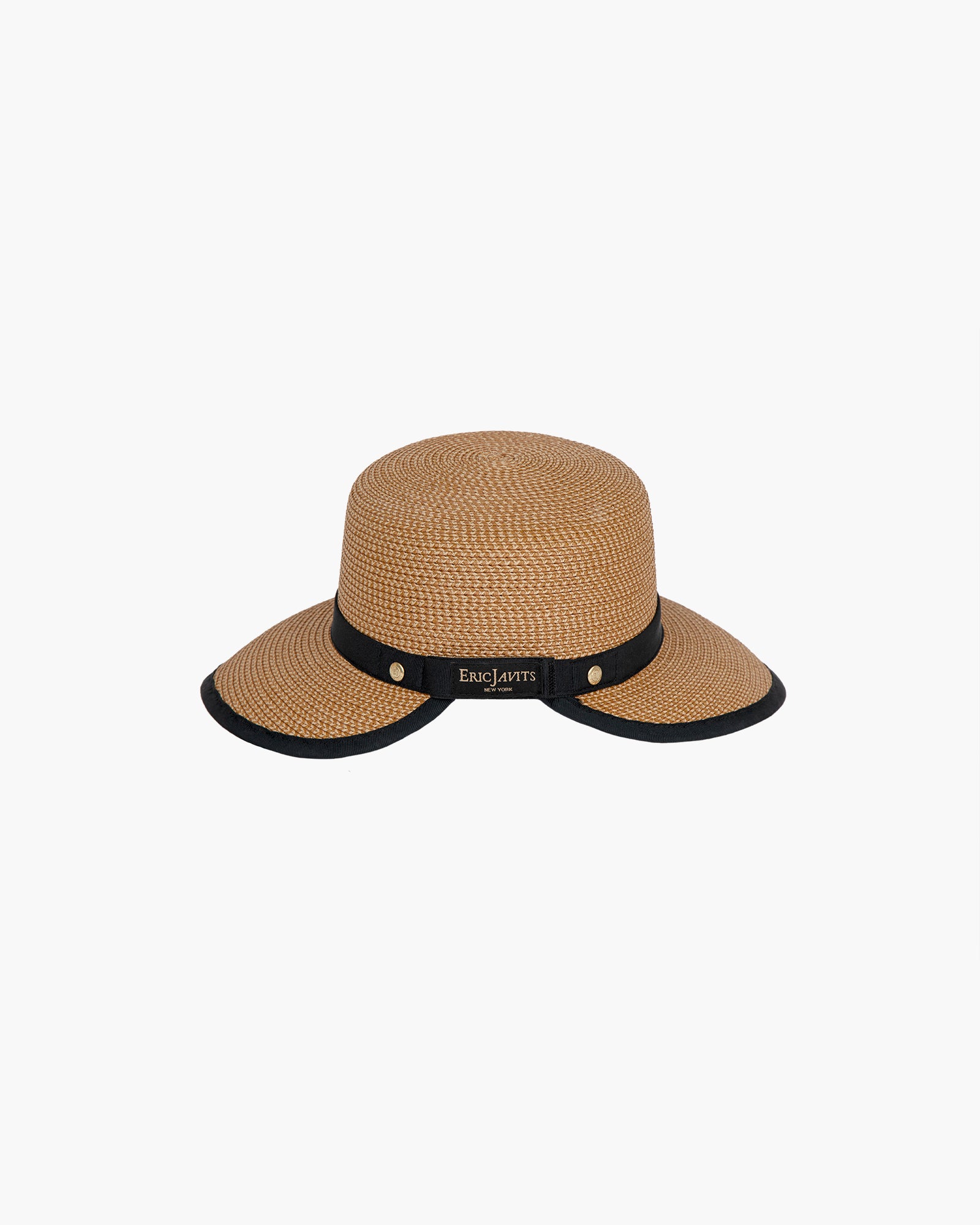 Squishee Cap for Women - Natural/Black