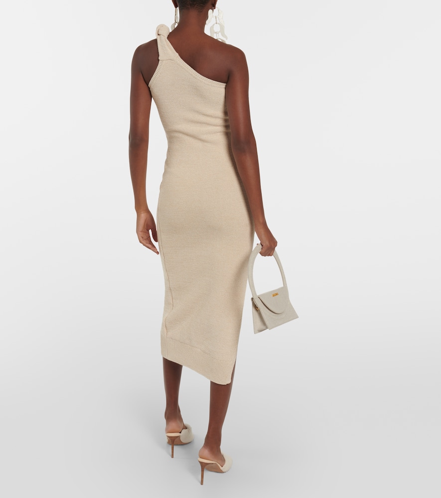 La Robe Maille Noeud midi dress