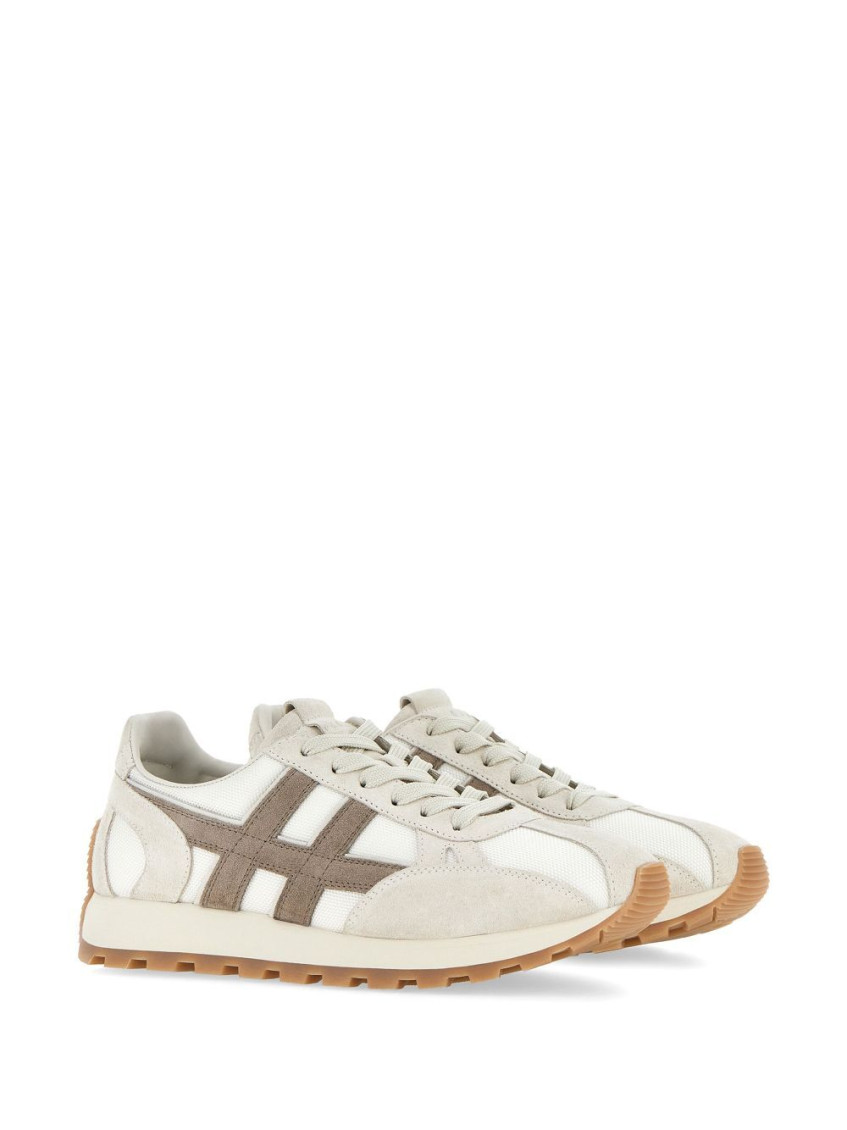 Schnürschuhe - Beige