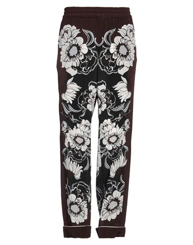 Man Pants Dark brown Size 30 Silk