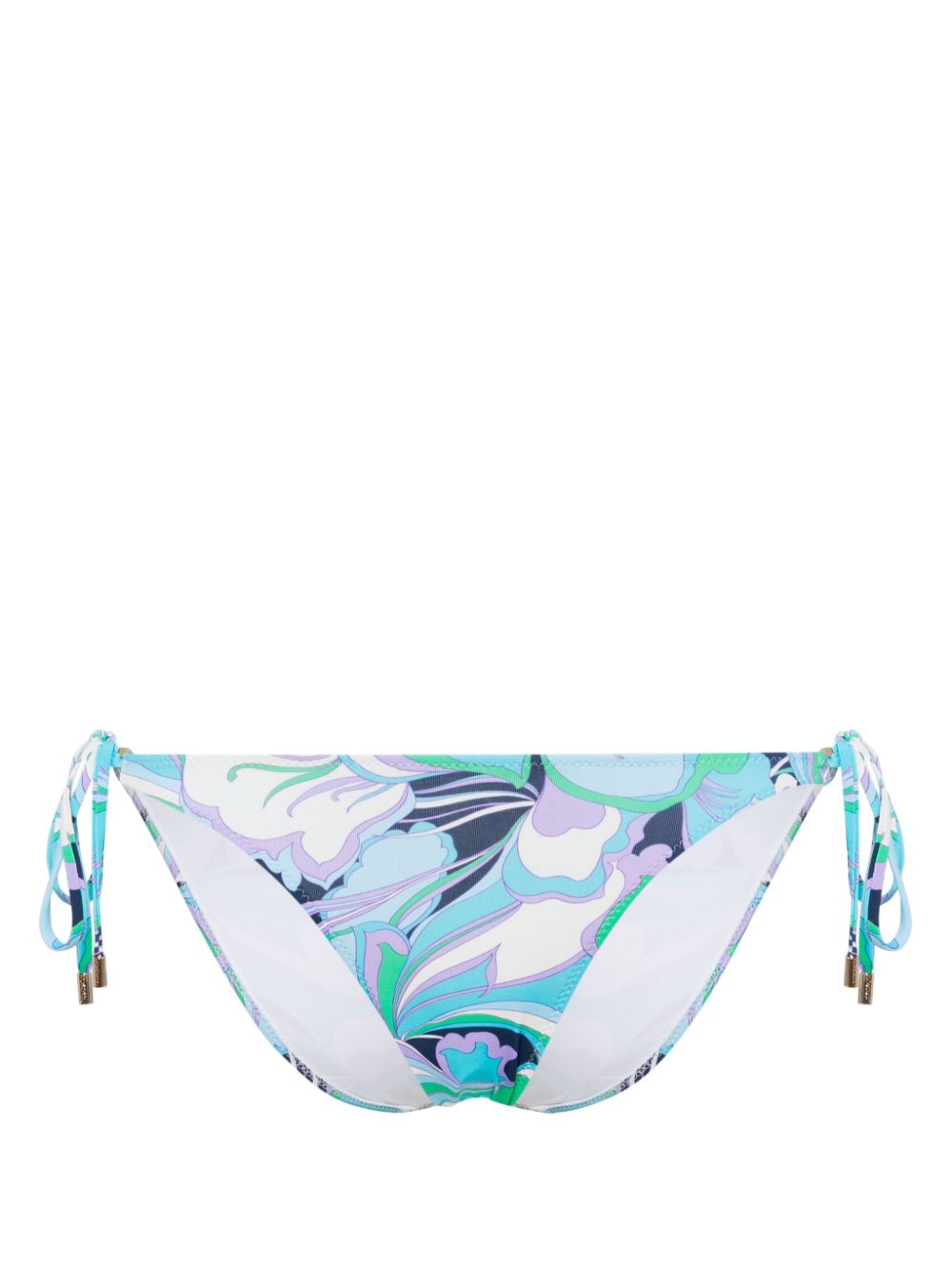 Key west bloom bikini bottom - Blue