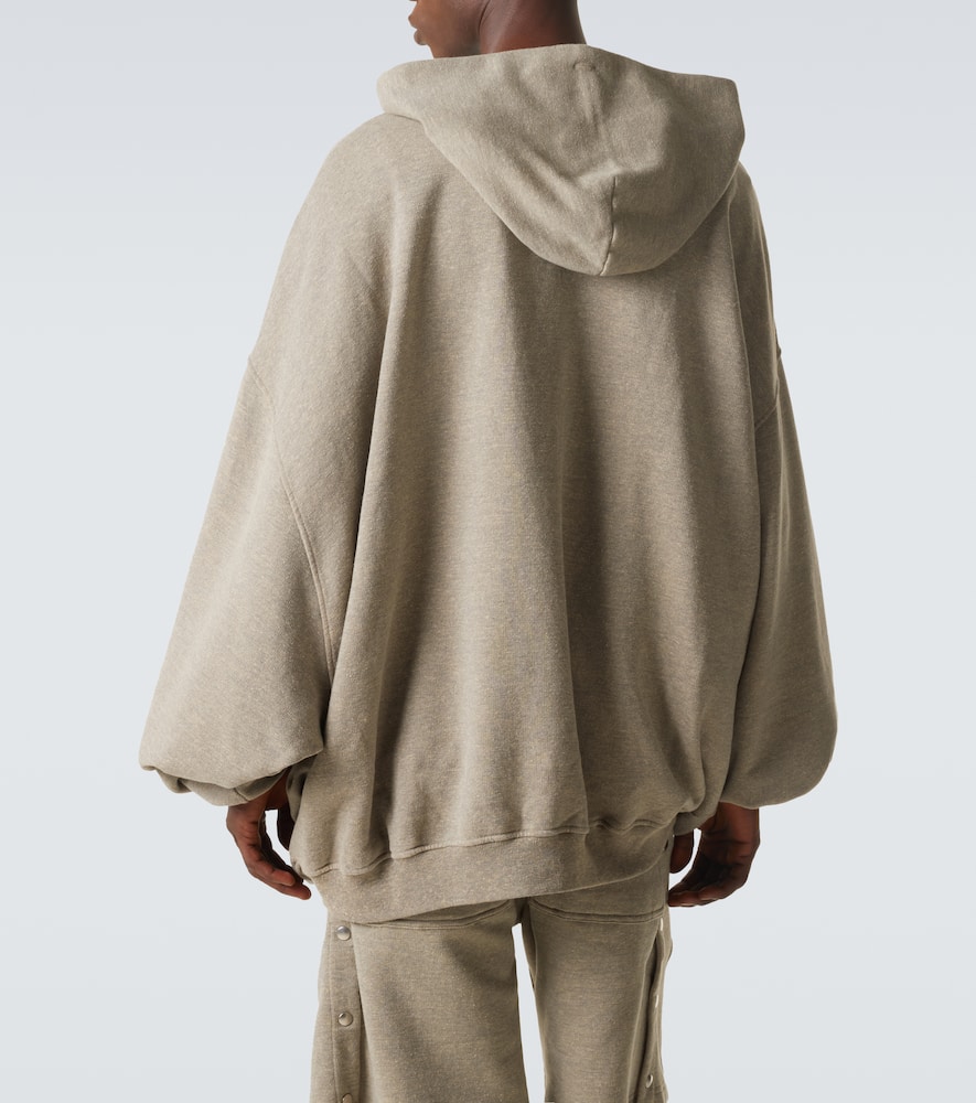 DRKSHDW Hun cotton-blend jersey hoodie