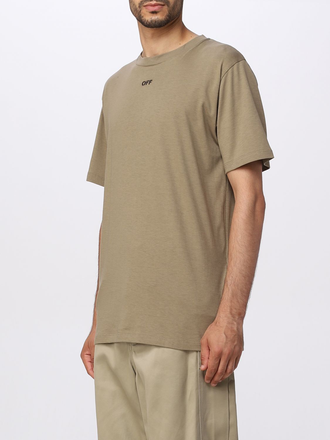 T-Shirt Men color Beige