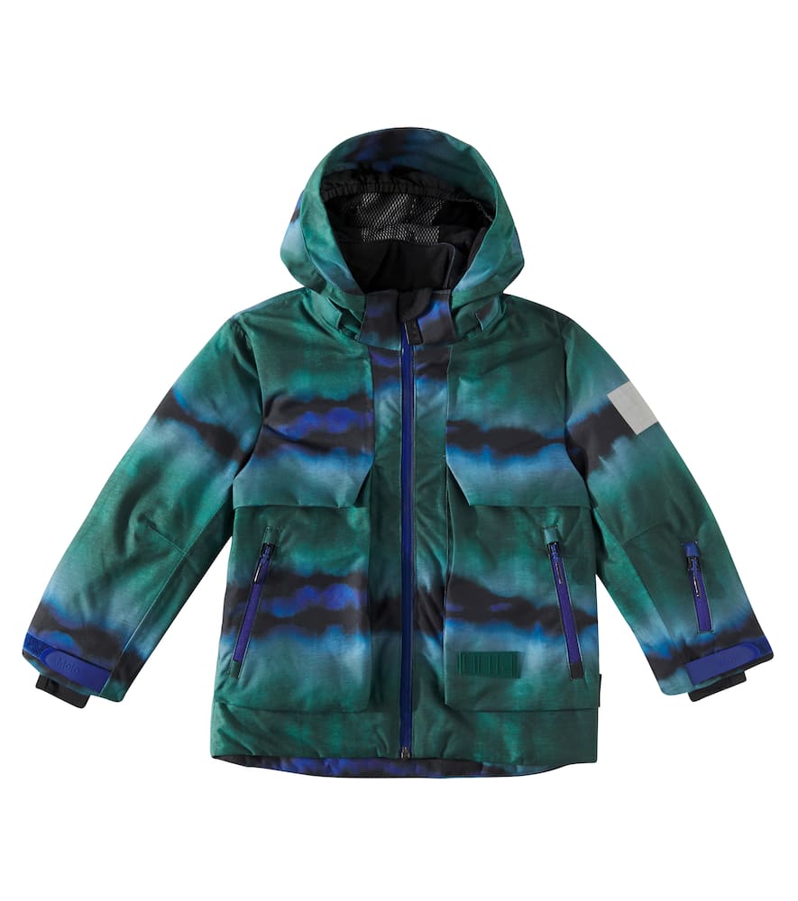 Molo Alpine tie-dye ski jacket