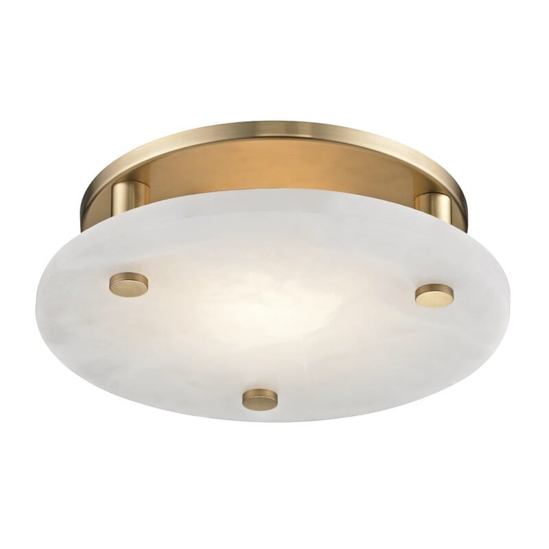 Croton Ceiling Light in Aged Bra
