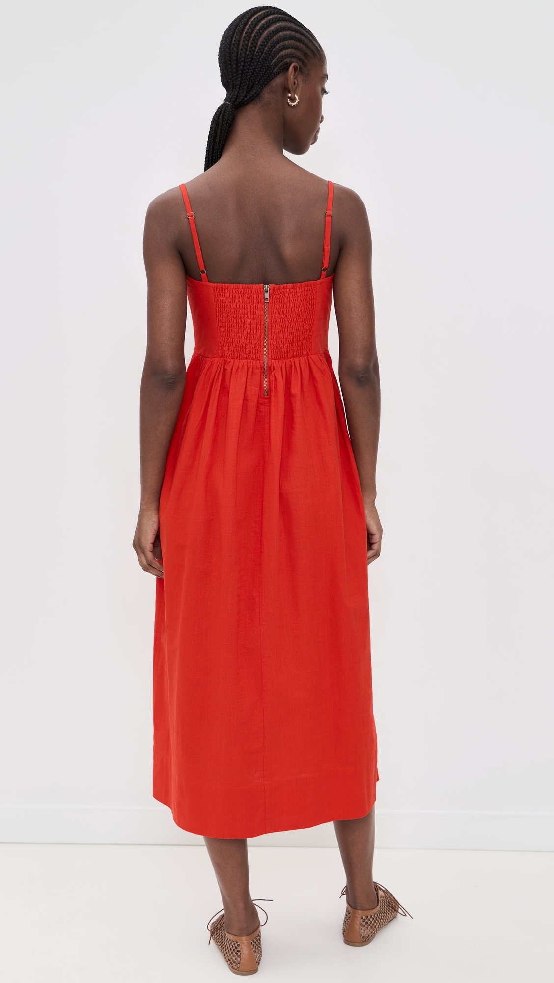 The Verse Dress Hot Red