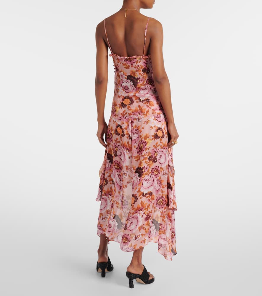 Chloé Floral silk top