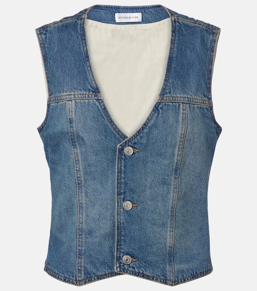 Denim vest