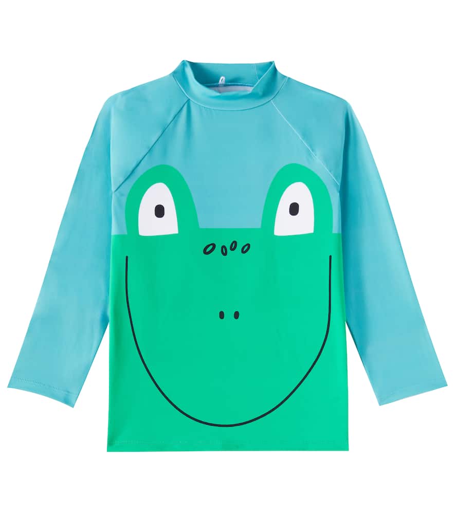 Stella McCartney Kids Printed rashguard top